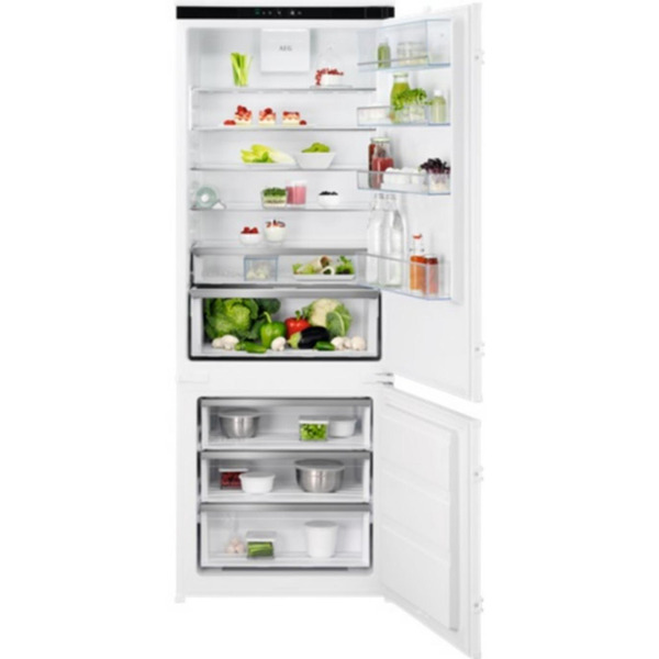 Вграден хладилник с фризер AEG NSC7G751ES , 376 l, E , No Frost Изображение