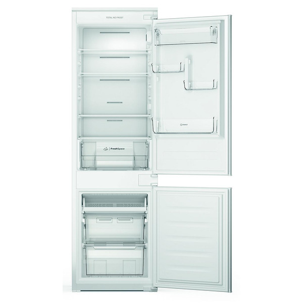 Вграден хладилник с фризер Indesit INC18 T111*** , 250 l, F , No Frost Изображение