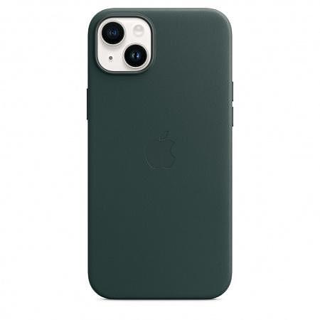 Калъф Apple iPhone 14 Plus Leather Forest Green mppa3 Изображение