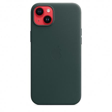 Калъф Apple iPhone 14 Plus Leather Forest Green mppa3