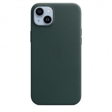 Калъф Apple iPhone 14 Plus Leather Forest Green mppa3