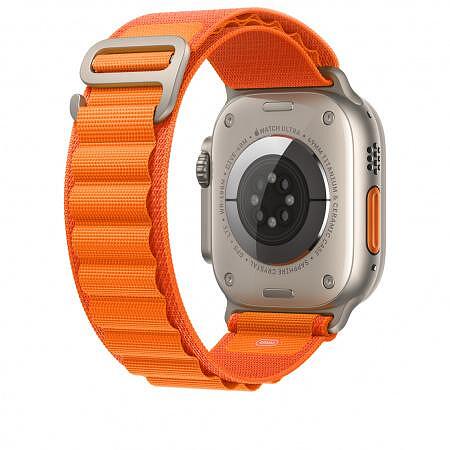 Каишка Apple Watch 42/44/45/49 Orange Alpine Loop M mqe03