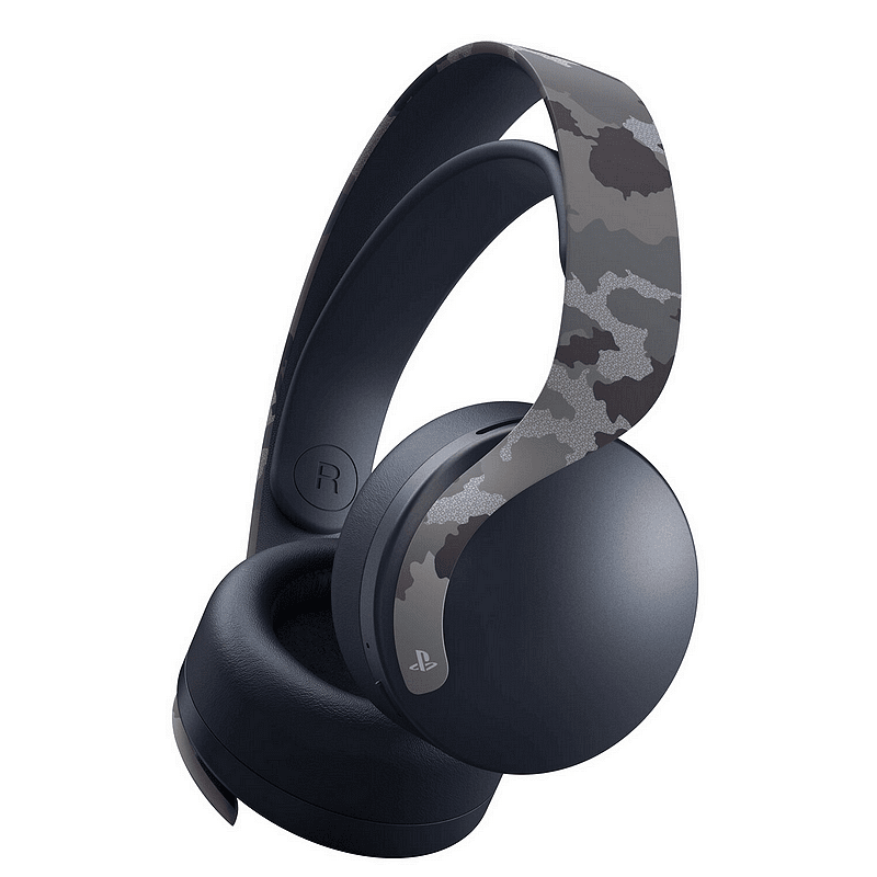 Слушалки с микрофон PlayStation 5 Pulse 3D Wireless Grey Camo Изображение