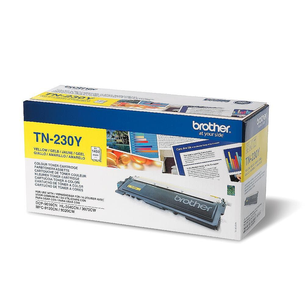 Brother TN-230Y Toner Cartridge Изображение