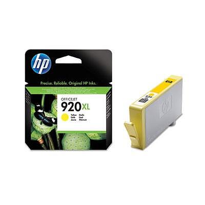 HP 920XL Yellow Officejet Ink Cartridge Изображение