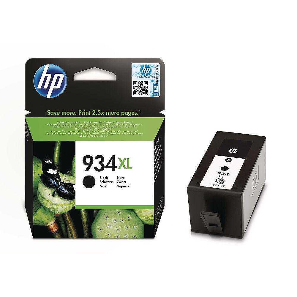 HP 934XL Black Ink Cartridge Изображение