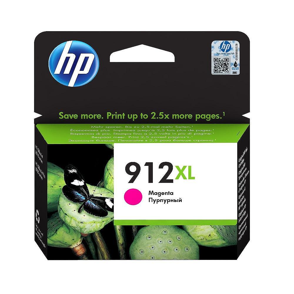 HP 912XL High Yield Magenta Original Ink Cartridge Изображение