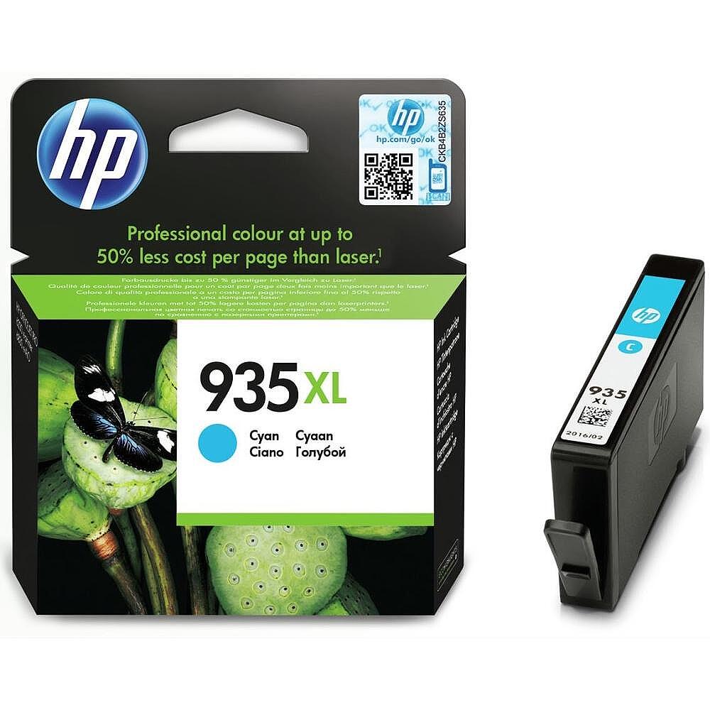 HP 935XL Cyan Ink Cartridge Изображение