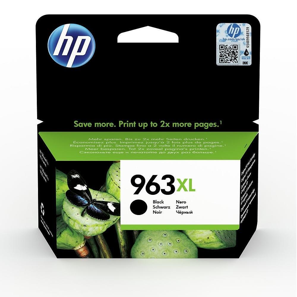 HP 963XL High Yield Black Original Ink Cartridge Изображение