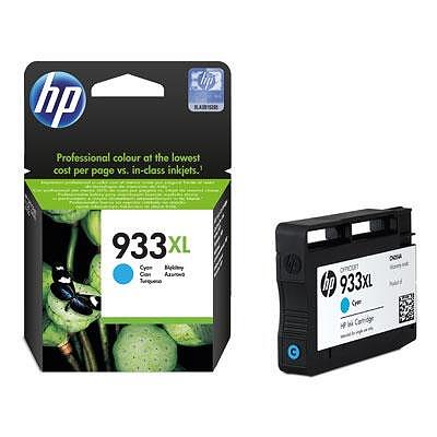 HP 933XL Cyan Officejet Ink Cartridge Изображение