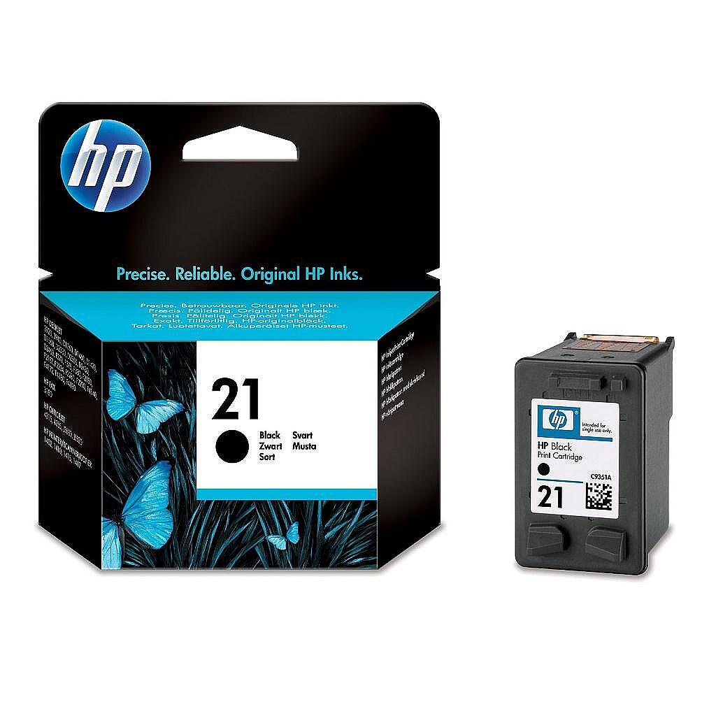 HP 21 Black Inkjet Print Cartridge Изображение