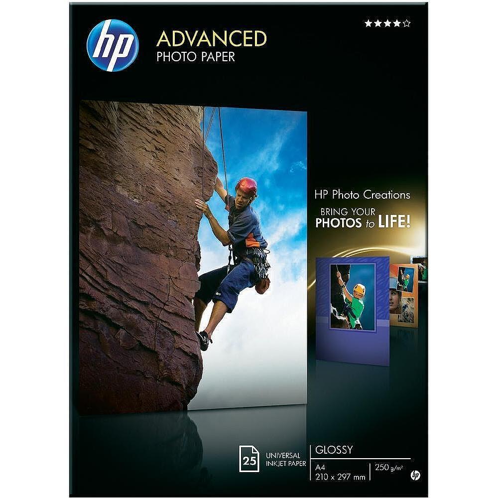 HP Advanced Glossy Photo Paper-25 sht/A4/210 x 297 mm Изображение
