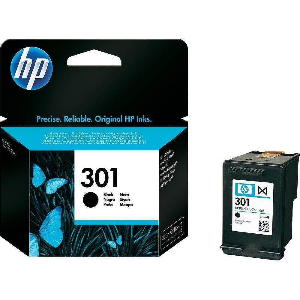 HP 301 Black Ink Cartridge Изображение