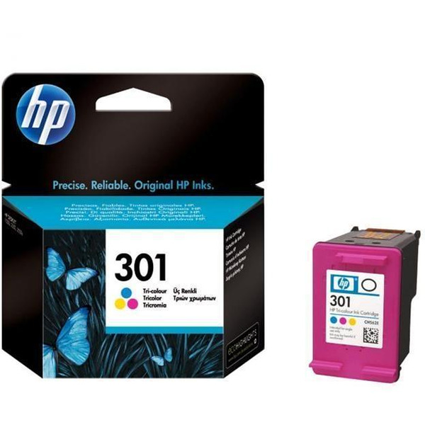 HP 301 Tri-color Ink Cartridge Изображение