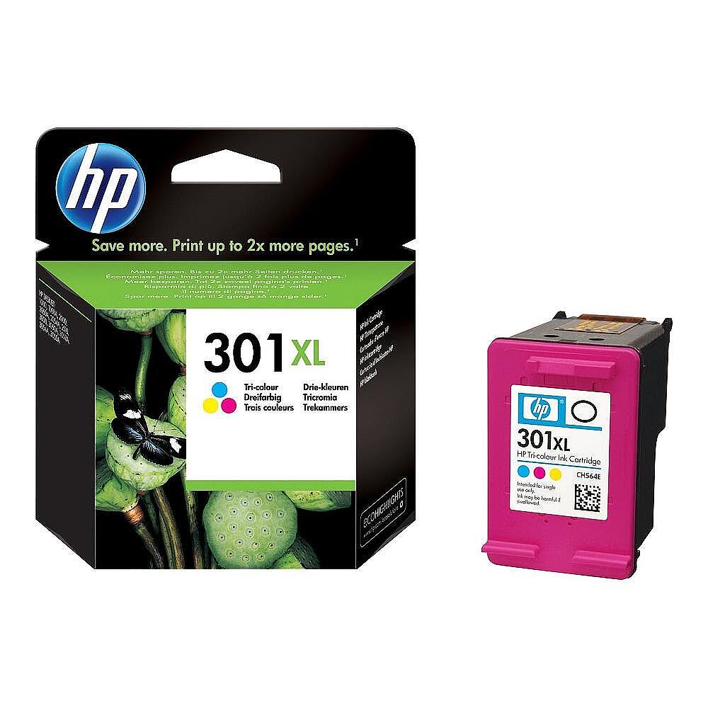 HP 301XL Tri-color Ink Cartridge Изображение