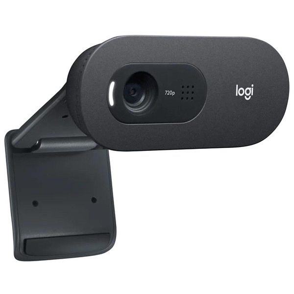 Logitech C505 HD Webcam - BLACK - EMEA Изображение