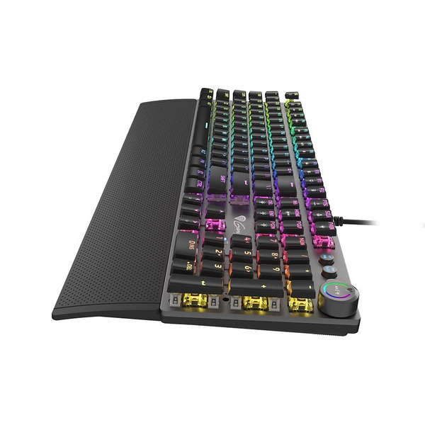 Genesis Mechanical Gaming Keyboard Thor 401 RGB Backlight Brown Switch US Layout Software Изображение