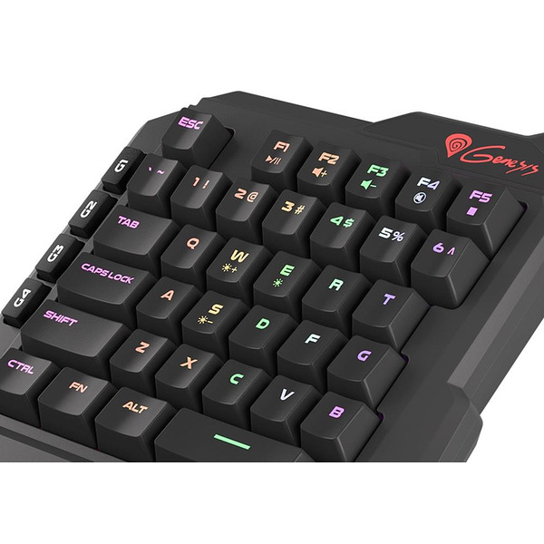 Genesis Gaming Keyboard Thor 100 Keypad Rgb Backlight Изображение