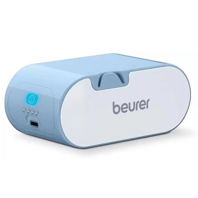 Beurer IH 60 Nebuliser; compressed-air technology; mouth and nose piece; adult and children masks; medical device; medicine atomize; lithium-ion battery; storage bag and carrying bag