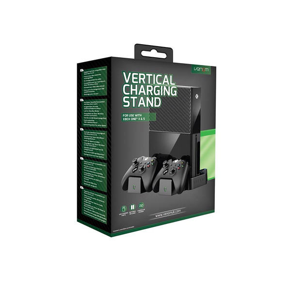 Вертикална станция за зареждане за Xbox One с 2 батерии Venom VS2861 Изображение