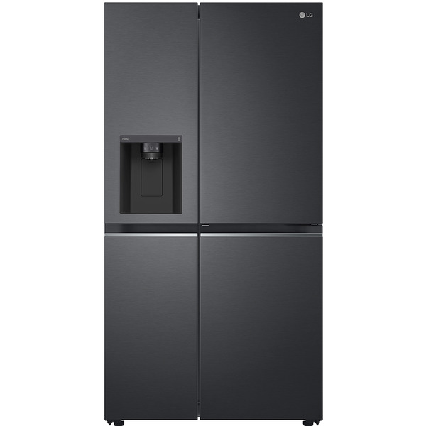 Хладилник Side-by-Side LG GSJV71MCTE*** , 635 l, E , No Frost , Черен Изображение