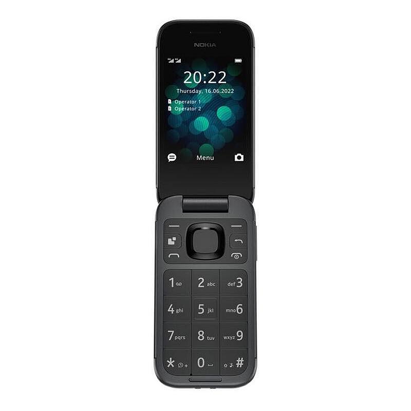 Мобилен телефон Nokia 2660 FLIP 4G DS BLACK Изображение