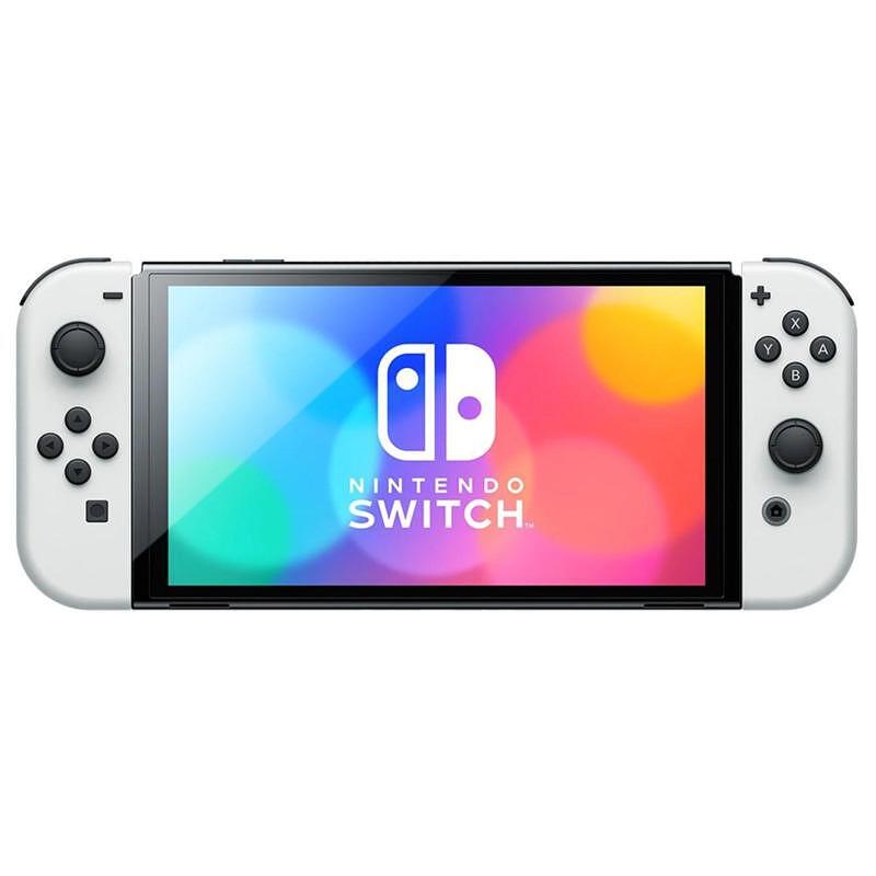 Конзола Nintendo Switch OLED White + Слушалки Super Mario