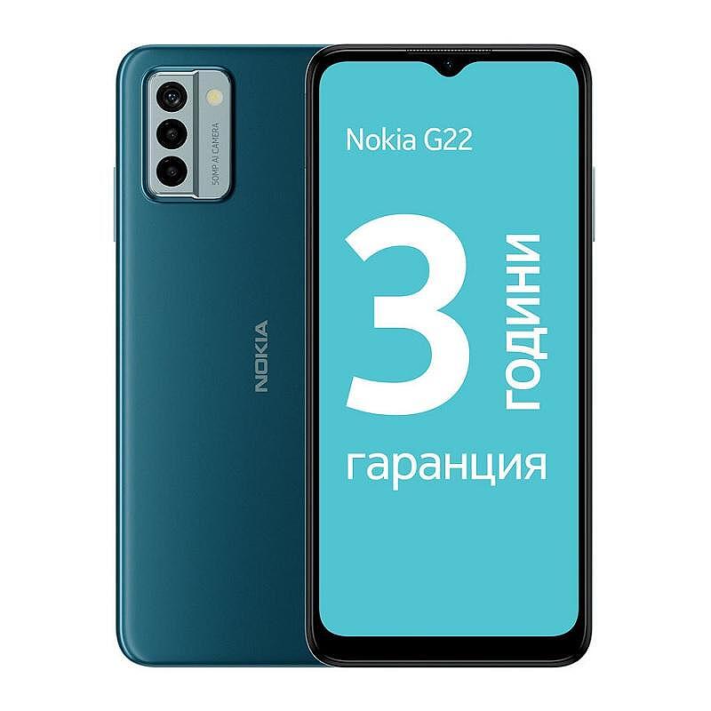 Смартфон Nokia G22 128/4 LAGOON BLUE , 128 GB, 4 GB Изображение
