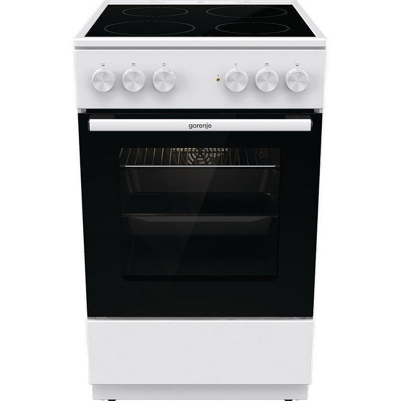 Готварска печка (ток) Gorenje GEC5A61WG , Бял , Керамични Изображение