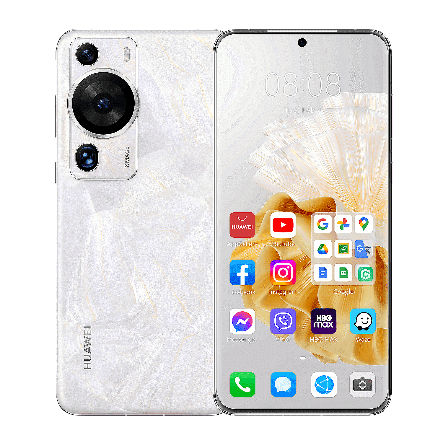 Смартфон Huawei P60 PRO ROCOCO PEARL , 256 GB, 8 GB Изображение