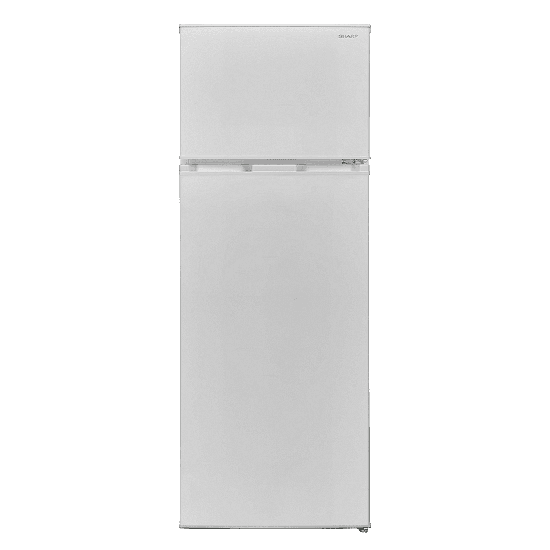 Хладилник с горна камера Sharp SJ-FTB01ITXWF*** , 213 l, F , Бял , Статична Изображение