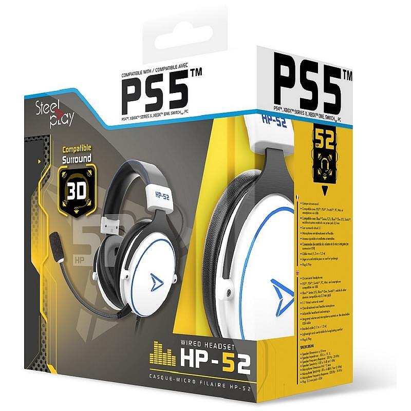 Слушалки с микрофон SteelPlay HP52 5.1 Virtual Sound (MULTI) , OVER-EAR Изображение