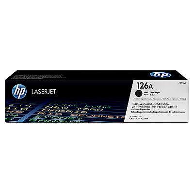 HP 126A Black LaserJet Toner Cartridge Изображение