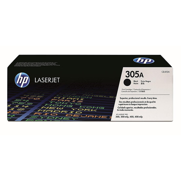 HP 305A Black LaserJet Toner Cartridge Изображение