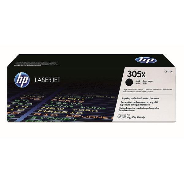 HP 305X Black LaserJet Toner Cartridge Изображение