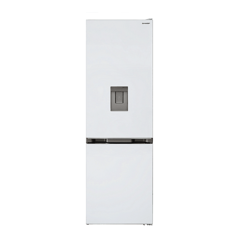 Хладилник с фризер Sharp SJ-NBA21DMDWE , 331 l, E , No Frost , Бял Изображение