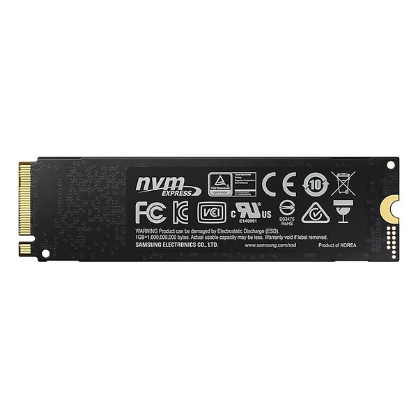 Solid State Drive (SSD) SAMSUNG 970 EVO Plus, 500GB, M.2 Type 2280, MZ-V7S500BW Изображение