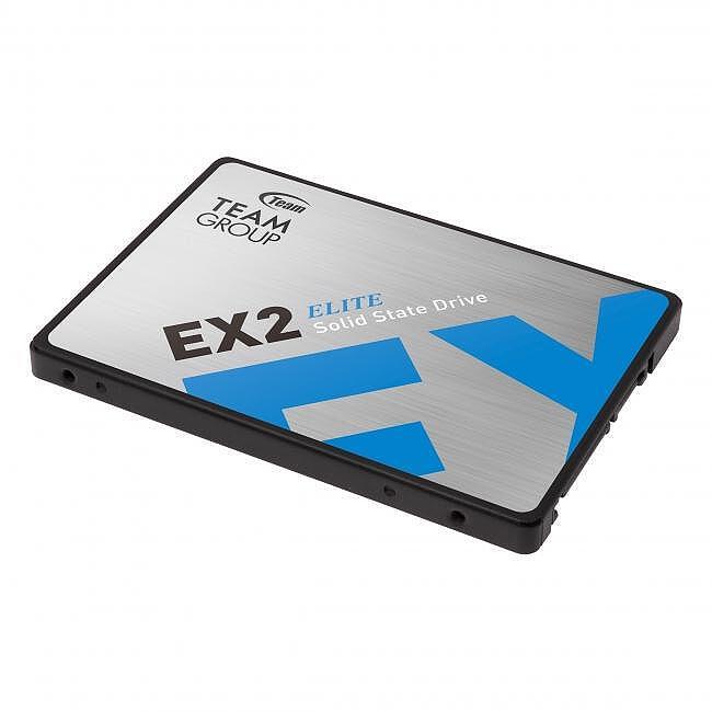 Solid State Drive (SSD) Team Group EX2, 512GB, Black Изображение