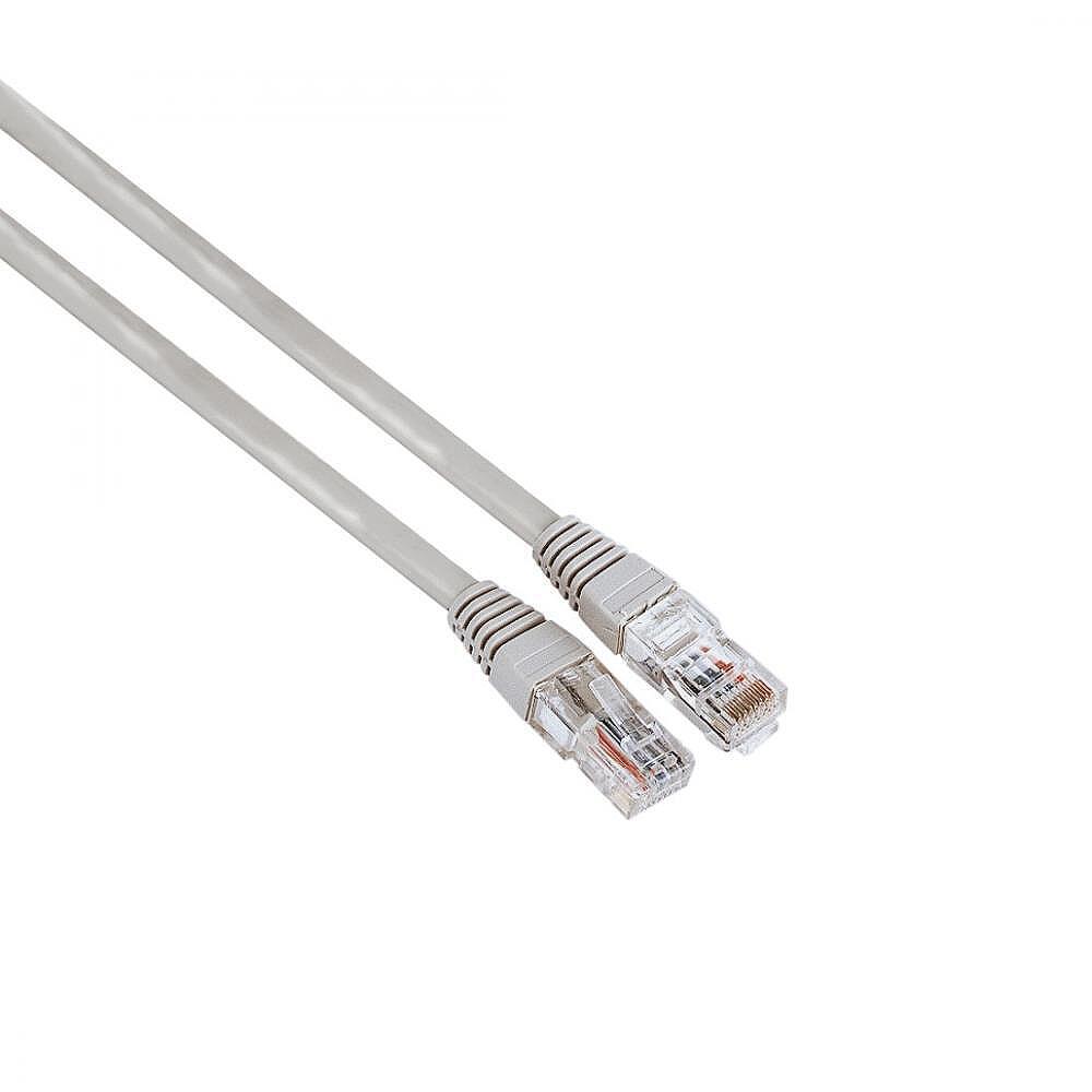 Мрежов кабел HAMA, CAT 5e, FTP/UTP, RJ-45 - RJ-45, 1.5 м, екраниран, сив, булк опаковка Изображение