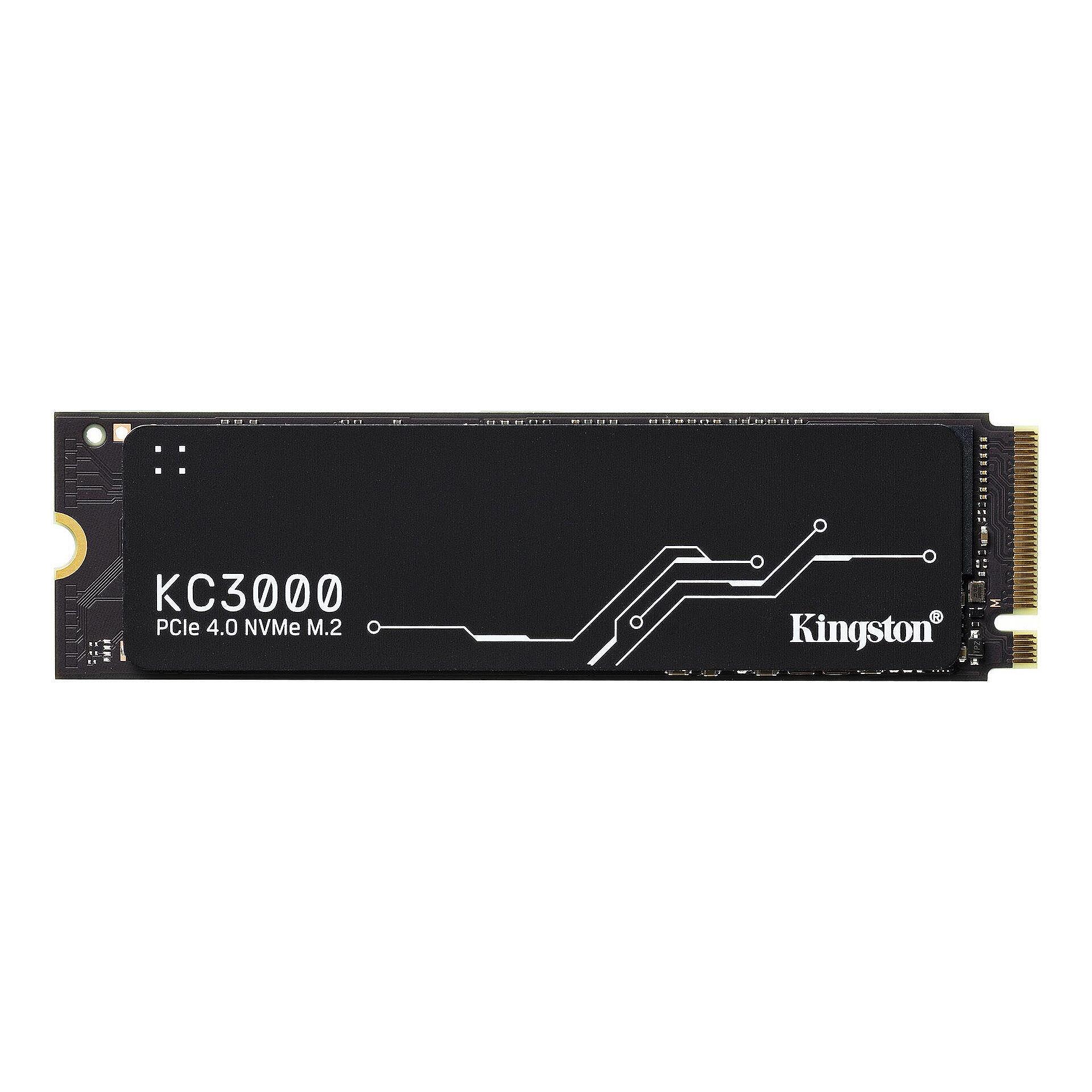 Solid State Drive (SSD) KINGSTON KC3000 M.2-2280 PCIe 4.0 NVMe 1024GB Изображение