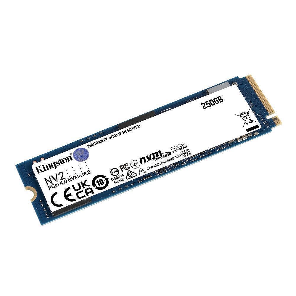 Solid State Drive (SSD) KINGSTON NV2 M.2-2280 PCIe 4.0 NVMe 250GB Изображение