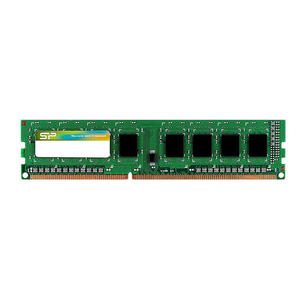 Памет Silicon Power 4GB DDR3 PC3-12800 1600MHz CL11 SP004GBLTU160N02 Изображение