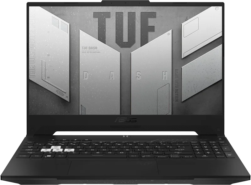 Лаптоп ASUS TUF DASH F15 FX517ZC-HN063 , 15.60 , Intel Core i7-12650H (10 cores) , 512GB SSD , 16 , NVIDIA GeForce RTX 3050 4GB GDDR6 , Без OS Изображение