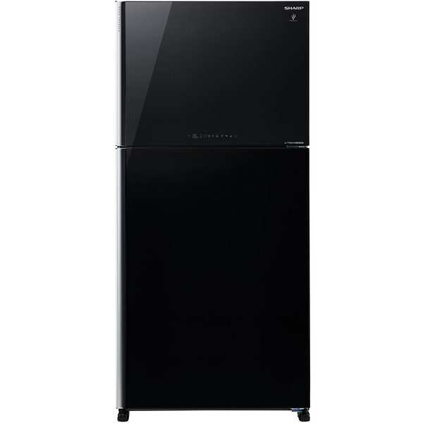 Хладилник с горна камера Sharp SJ-XG740GBK*** , 600 l, F , No Frost , Черен Изображение