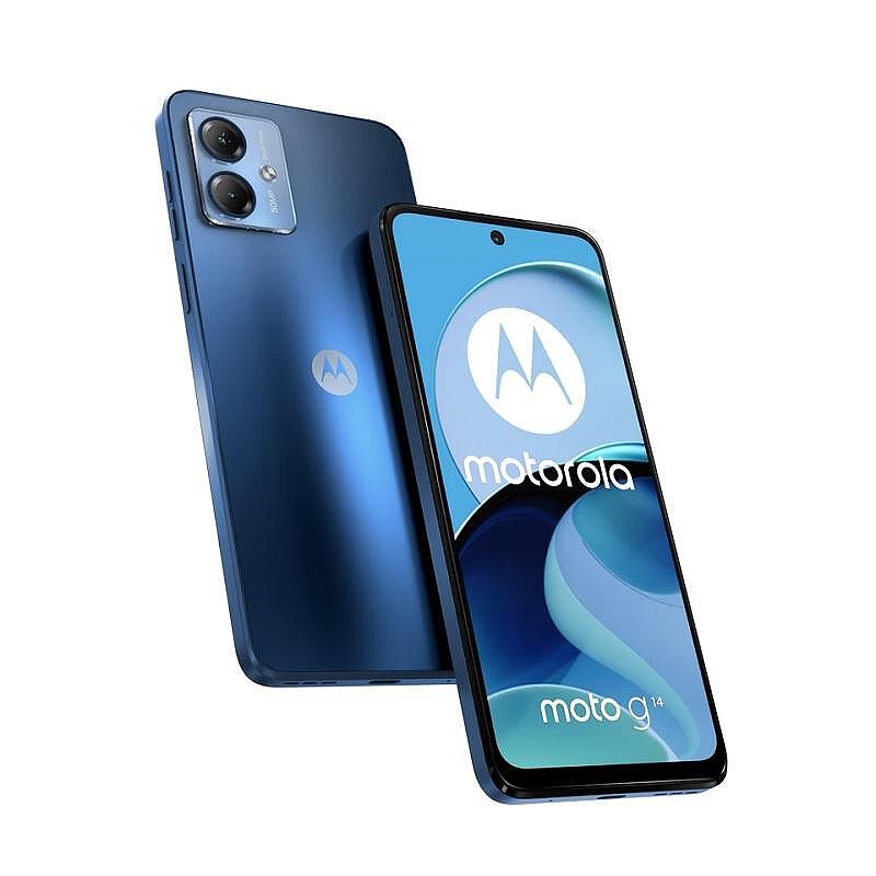 Смартфон Motorola MOTO G14 128/4 SKY BLUE , 128 GB, 4 GB Изображение
