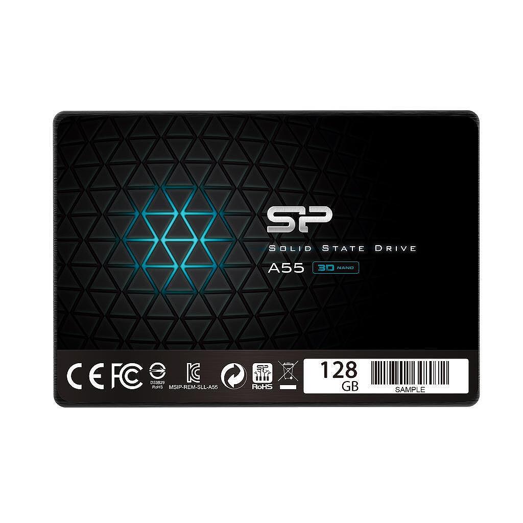 SSD SILICON POWER A55, 2.5", 128 GB, SATA3 Изображение