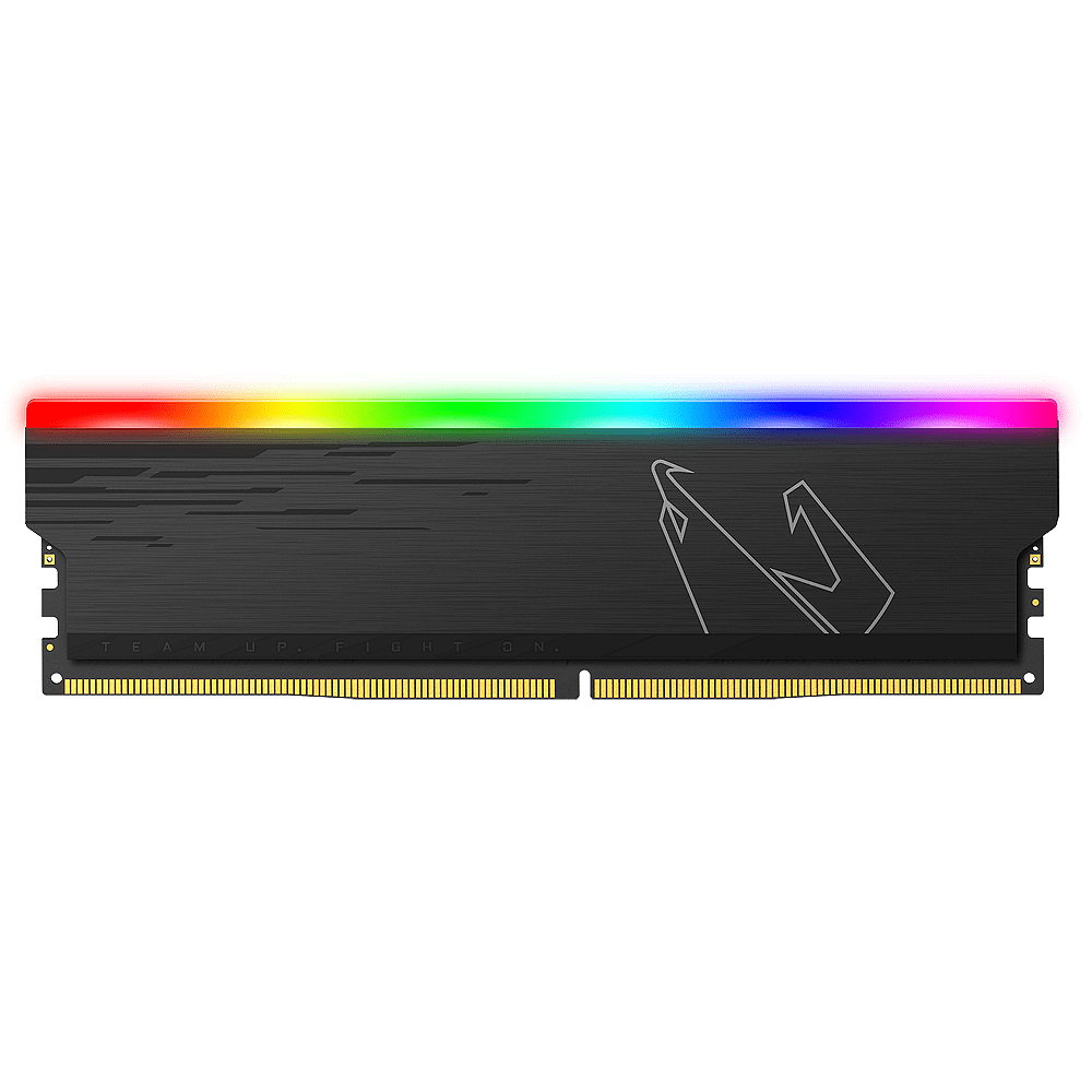 Памет Gigabyte AORUS RGB 16GB DDR4 (2x8GB) 3733MHz  CL18-22-22-42 с Демо Кит Изображение