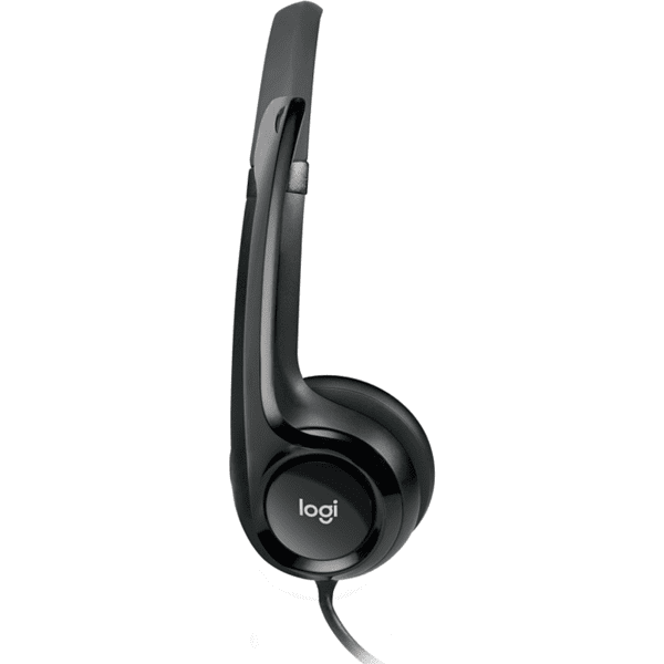 Слушалки с микрофон Logitech H390, USB, Черен Изображение