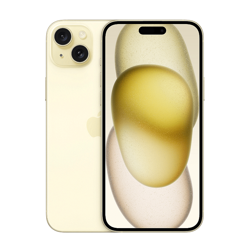 Смартфон Apple iPhone 15 Plus 128GB Yellow mu123 , 128 GB Изображение