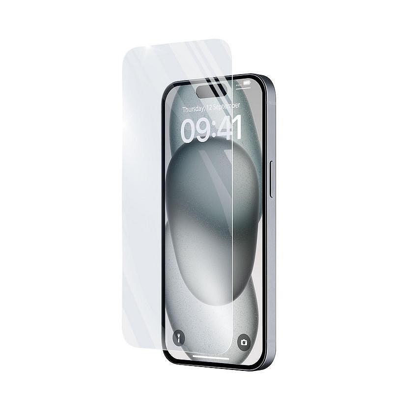 Протектор за дисплей Cellularline iPhone 15 Plus/15 Pro Max закалено стъкло Изображение